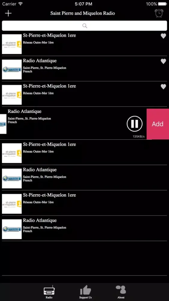 Saint Pierre Miquelon Radio স্ক্রিনশট