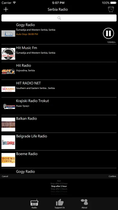 Скриншоты Serbian Radio - RS Radio