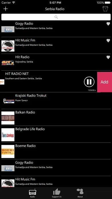 Скриншоты Serbian Radio - RS Radio