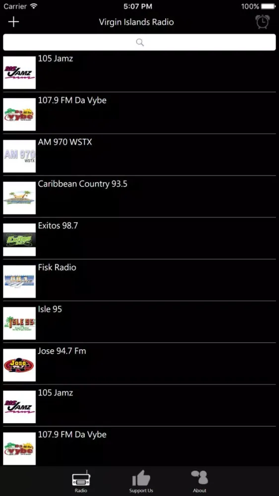 Virgin Islands Radio سکرین شاٹس