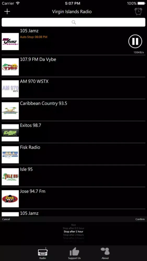 Virgin Islands Radio سکرین شاٹس