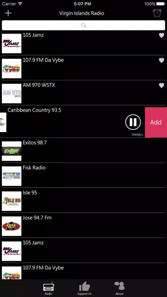 Virgin Islands Radio سکرین شاٹس