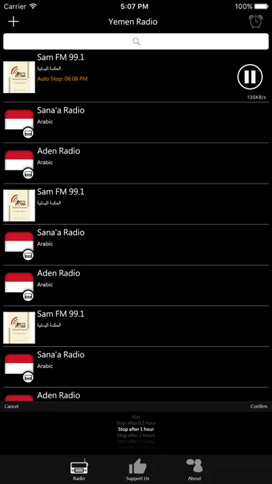 Скриншоты Yemen Radio