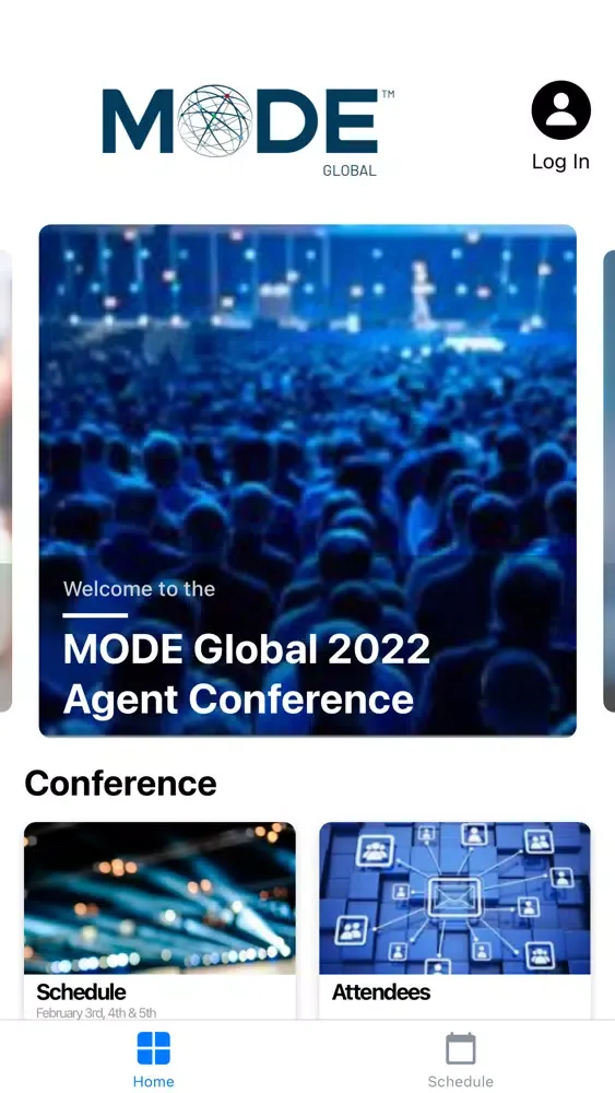 Tangkapan skrin MODE Global App