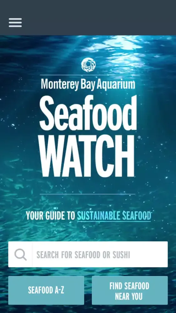 Seafood Watch स्क्रीनशॉट