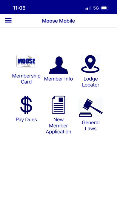 Ảnh chụp màn hình của Moose Membership