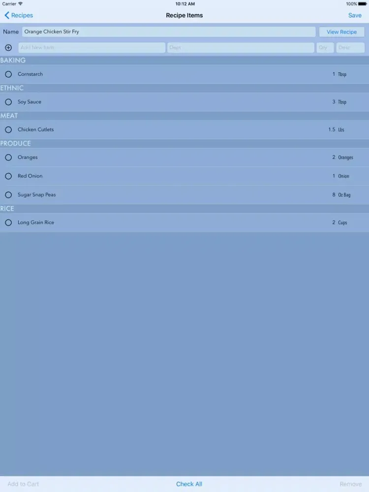تصاویر Foodies Grocery Cart iPad 