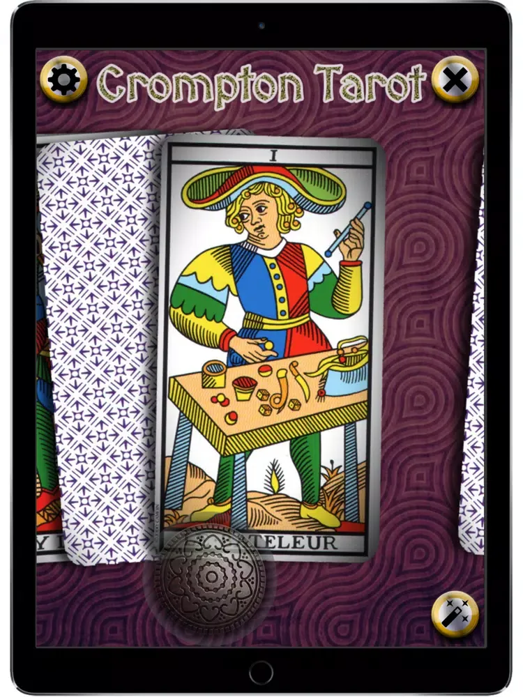 Capturas de pantalla de Crompton Tarot iPad 