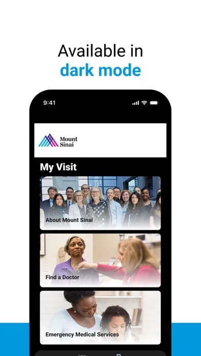 Mount Sinai Hospital Map 스크린샷