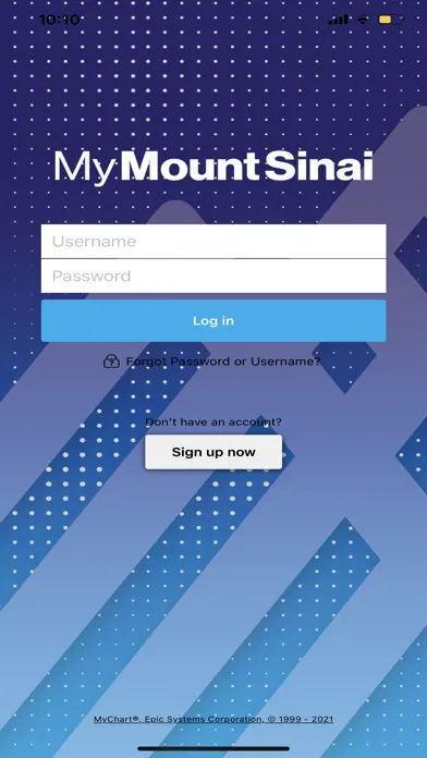 MyMountSinai 스크린샷