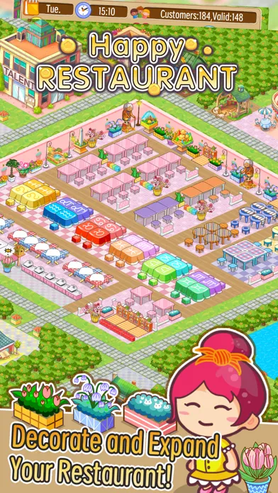 ภาพหน้าจอของ Happy Restaurant Sim