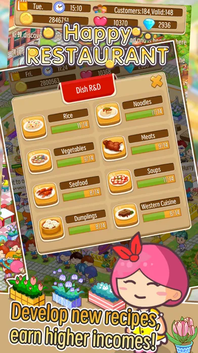ภาพหน้าจอของ Happy Restaurant Sim