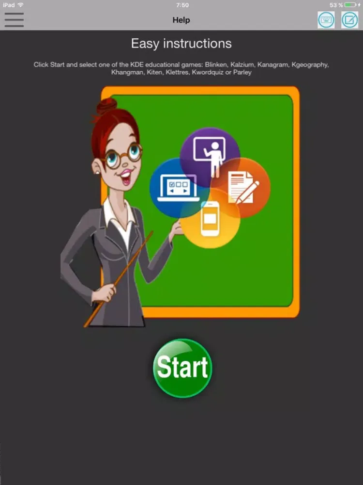 Edukde Educational games for children and adults, students and teachers iPad 应用截图