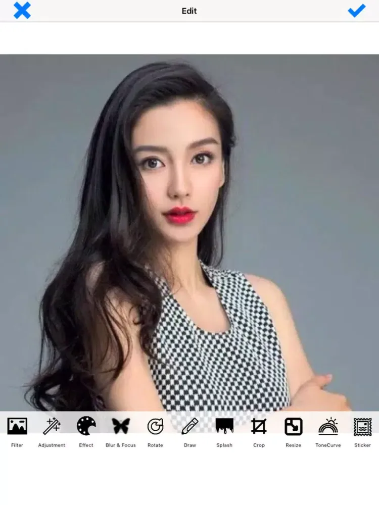 OffiPaint image editor for photos & graphics iPad  Screenshots