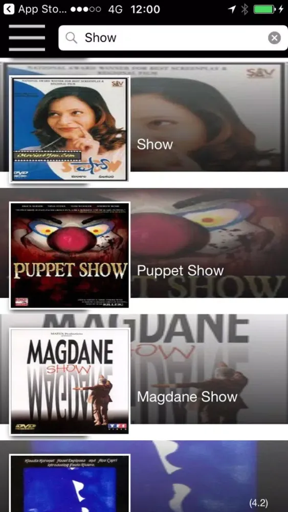 Captures d'écran de SeriesDB TV series