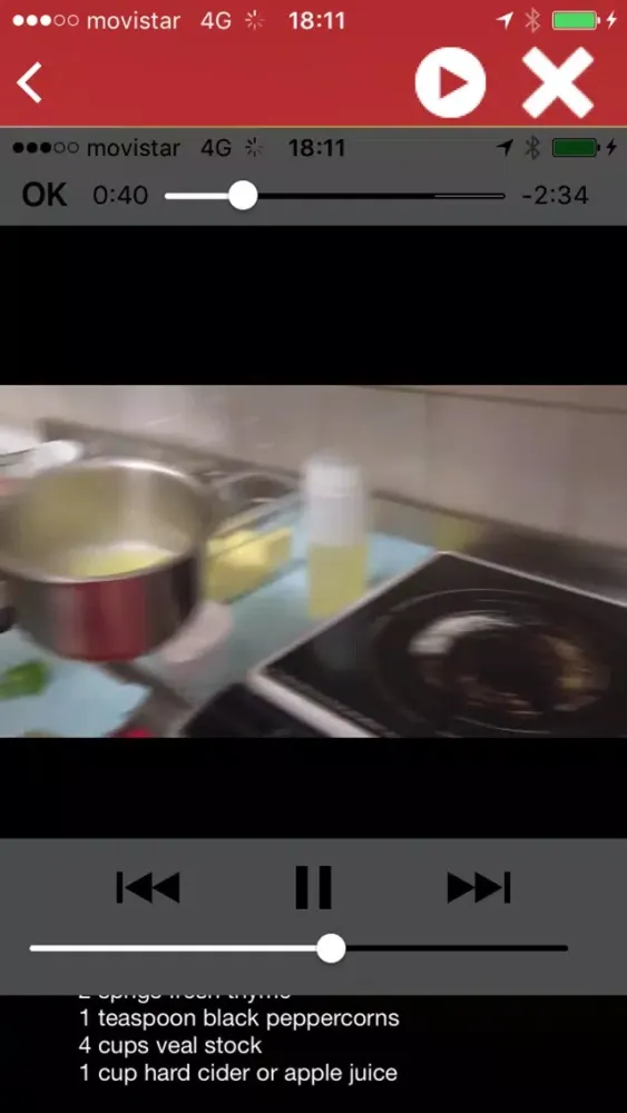 Capturas de tela do TopChefTV Cooking Recipes in Videos and TV