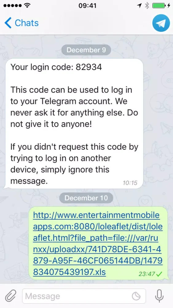 Tangkapan layar OfficeGram Office Suite messenger with doc, xls
