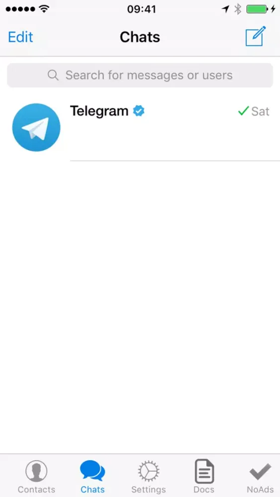 Tangkapan layar OfficeGram Office Suite messenger with doc, xls