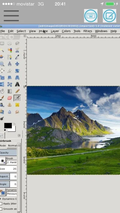 Capturas de pantalla de XGimp Image Editor Paint Tool