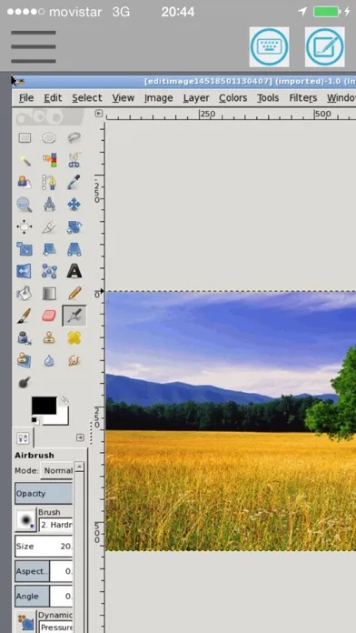 Capturas de pantalla de XGimp Image Editor Paint Tool