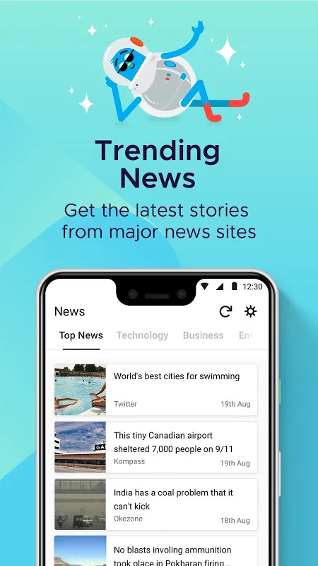 Firefox Lite Screenshots