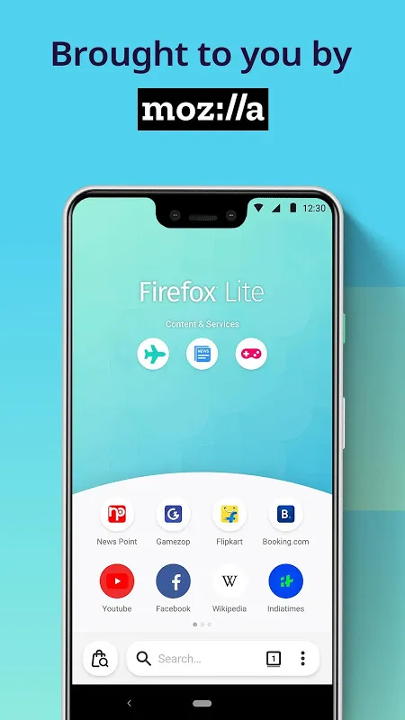 Firefox Lite Screenshots