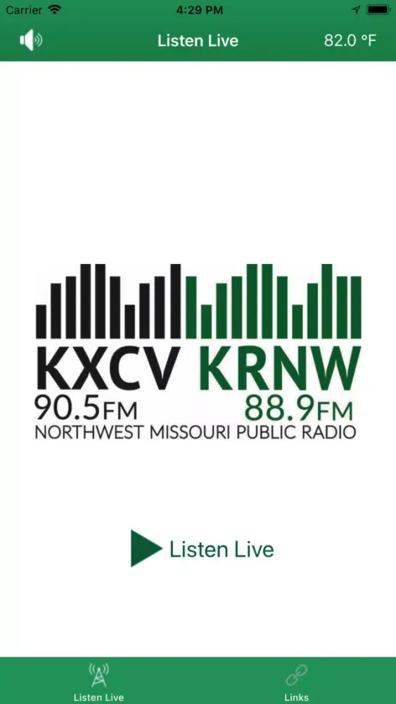 ภาพหน้าจอของ KXCV-KRNW