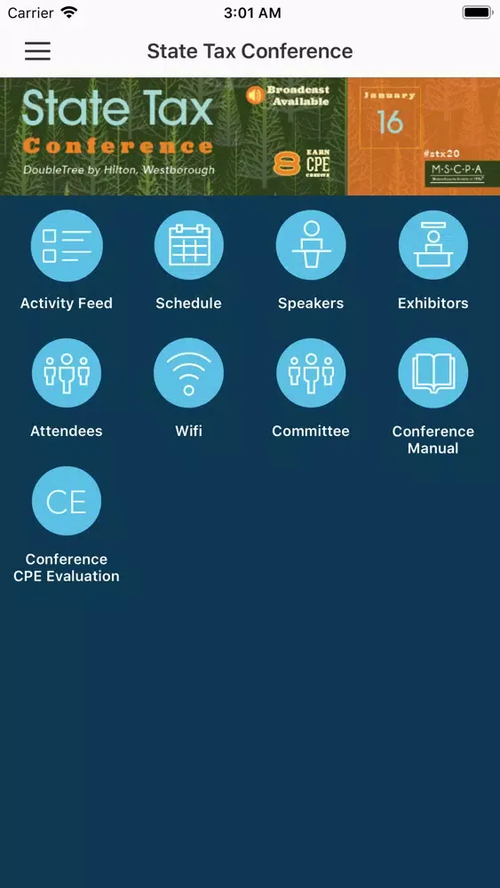 Capturas de tela do MA Society of CPAs