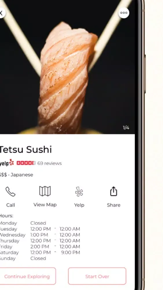 Скриншоты Munch - Restaurant Discovery