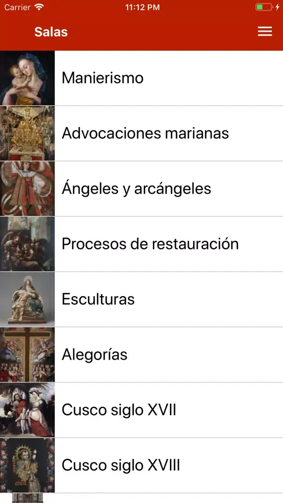 Screenshot di Museo Pedro de Osma