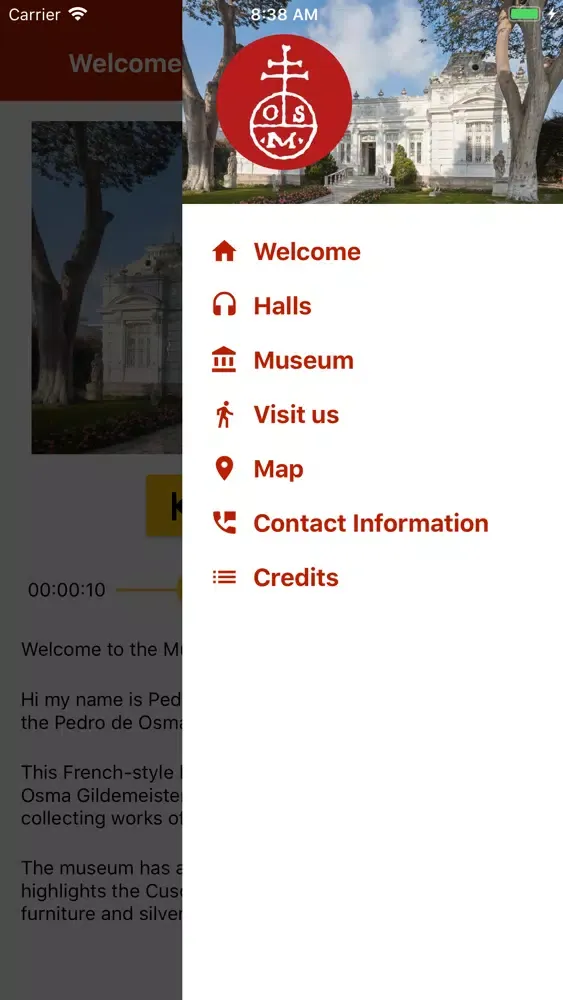 Pedro de Osma Museum স্ক্রিনশট