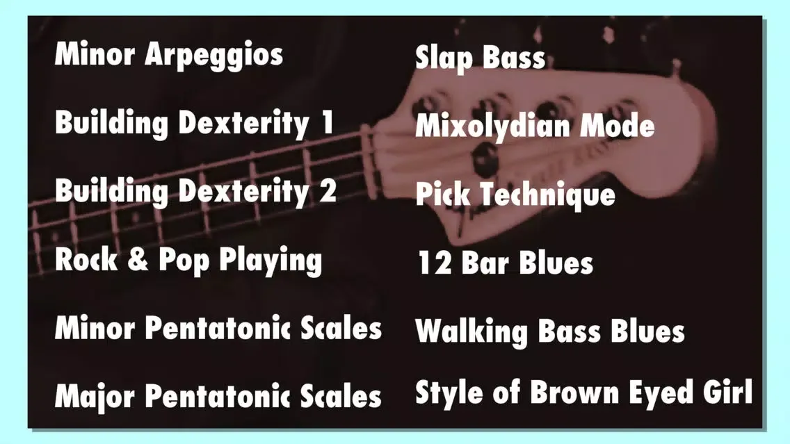 Music Lifeboat Presents Play Like A Prodigy: Learn Electric Bass應用截圖