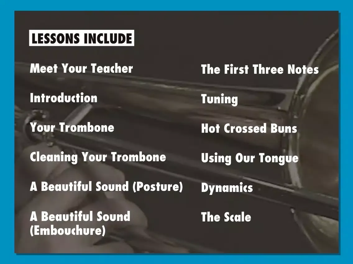 Music Lifeboat Presents: Learn Trombone iPad  스크린샷