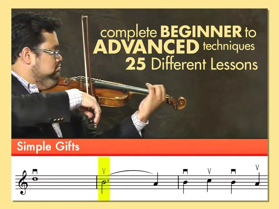 Music Lifeboat Presents Play Like A Prodigy: Learn Violin iPad 应用截图