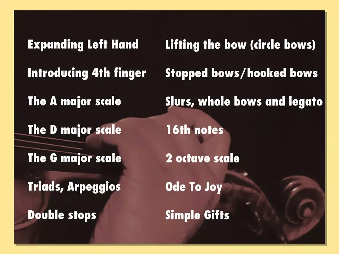 Music Lifeboat Presents Play Like A Prodigy: Learn Violin iPad 应用截图