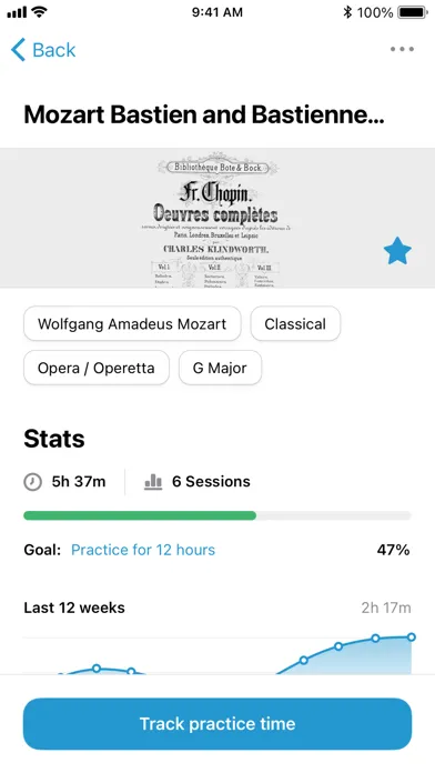 Tangkapan layar Practice by Musopen
