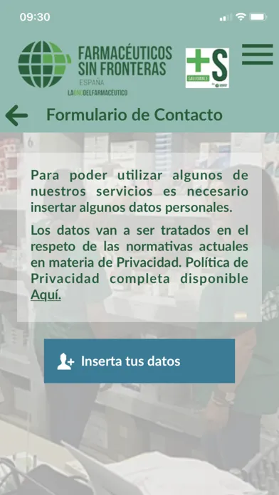 Captures d'écran de Más Saludable FSFE