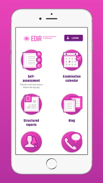 EDiR App Screenshots