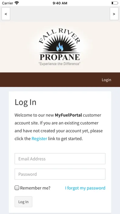 Fall River Propane سکرین شاٹس