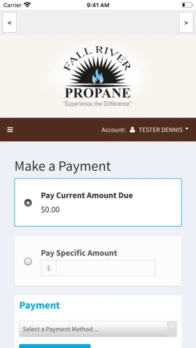 Fall River Propane سکرین شاٹس