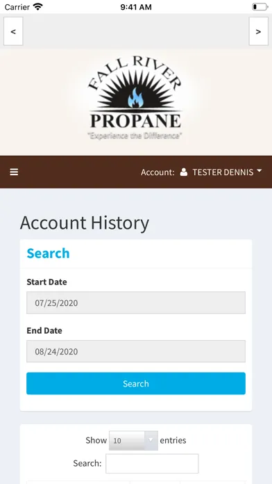 Fall River Propane سکرین شاٹس