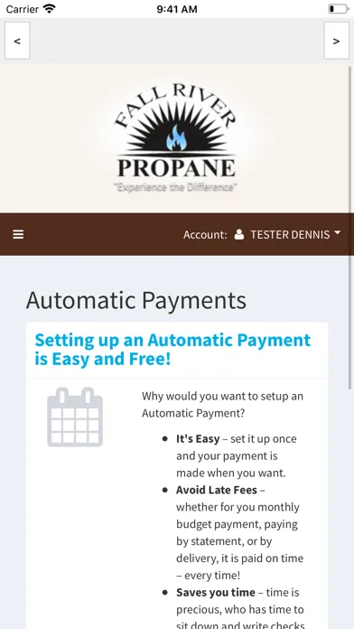 Fall River Propane سکرین شاٹس