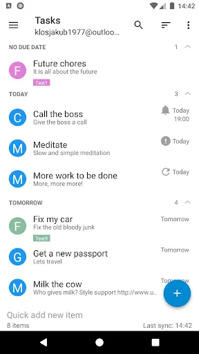 Tasks & Notes应用截图
