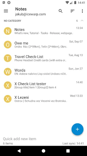 Tasks & Notes应用截图