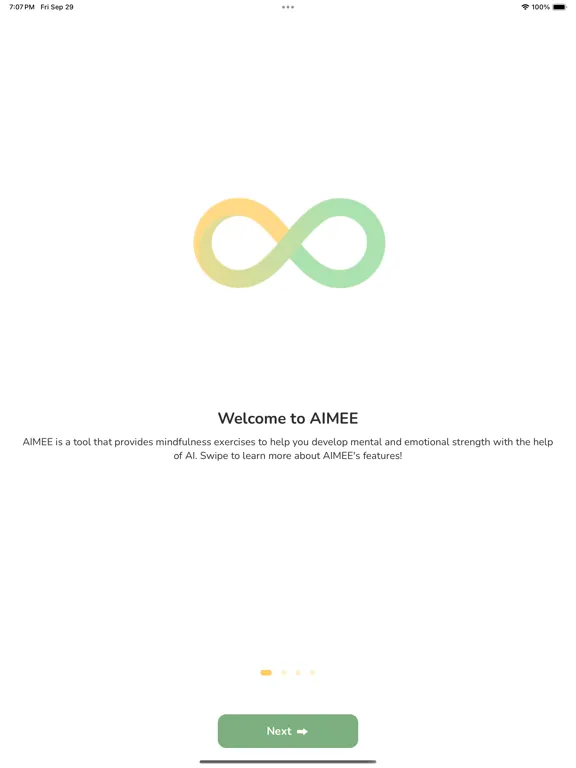 MY AIMEE iPad  Screenshots
