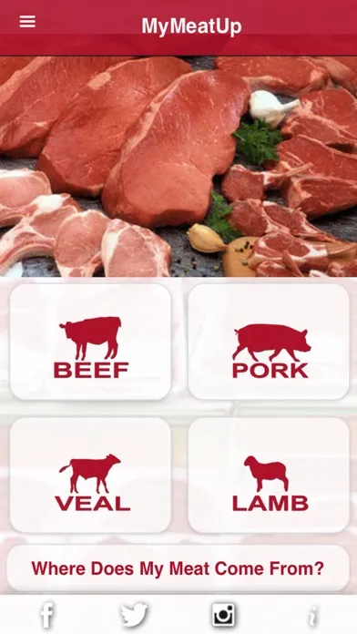 MyMeatUp Screenshots