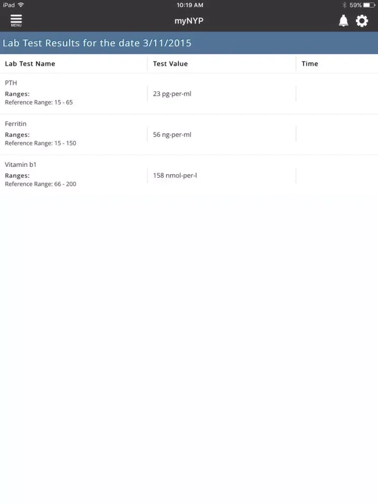 myNYP iPad  स्क्रीनशॉट