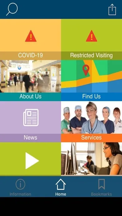 TUH Patient App スクリーンショット