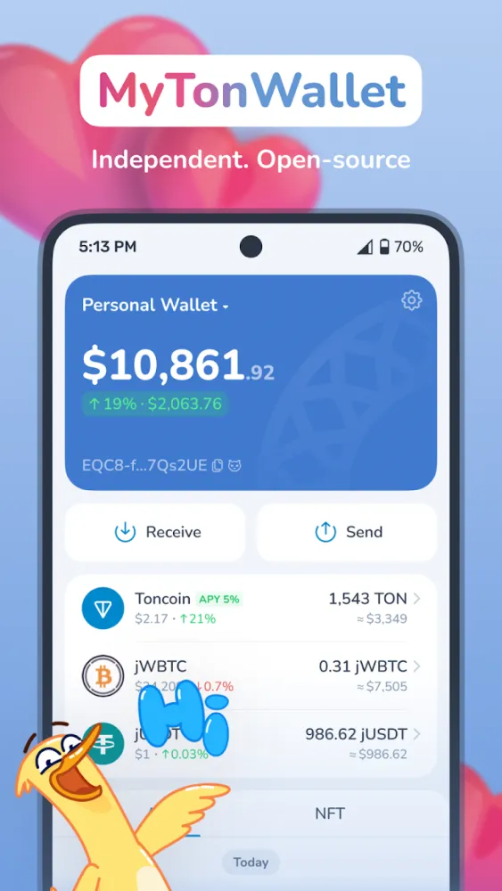 MyTonWallet: Anyway TON Wallet Screenshots