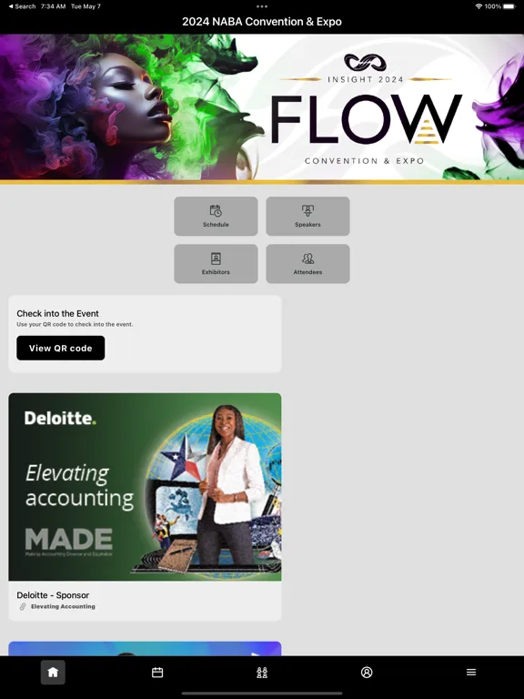 2024 FLOW: NABA iPad  스크린샷